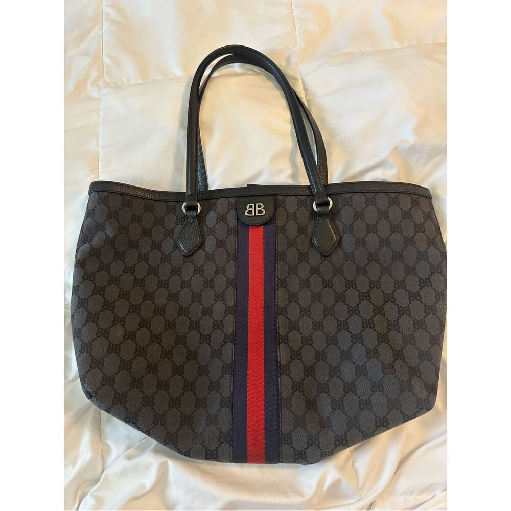 Balenciaga Gucci The Hacker Project Canvas Tote Bag
